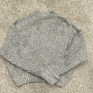 Pull & Bear Oversized Gray Sweater (S)